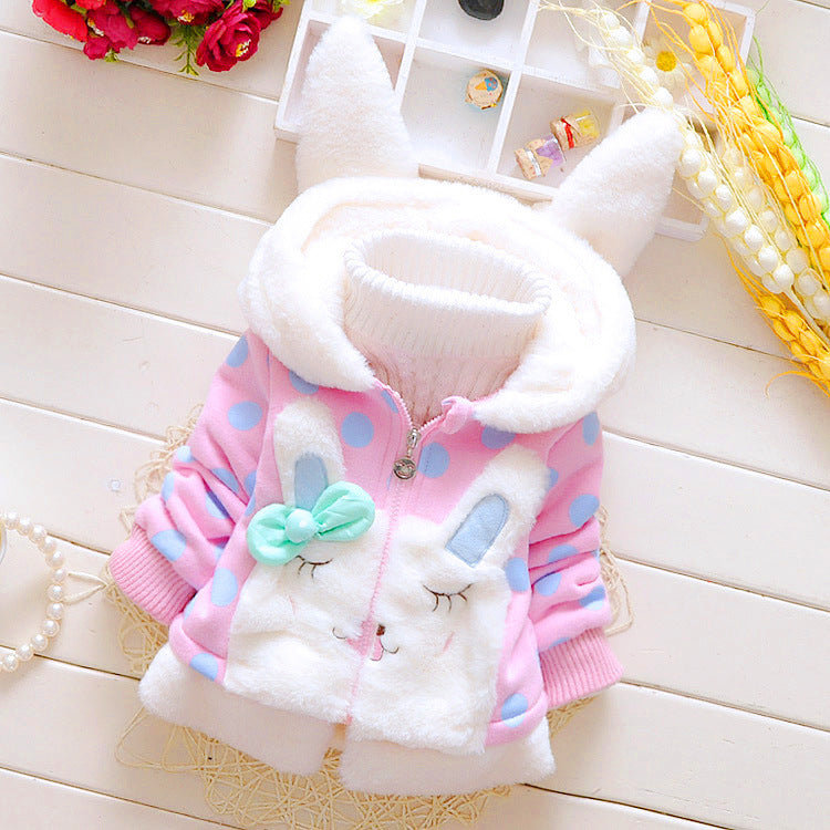 Thick Hoodie Coat For Babies And Children