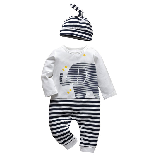 I Love Mom And Dad Jumpsuit Romper Baby Pajamas
