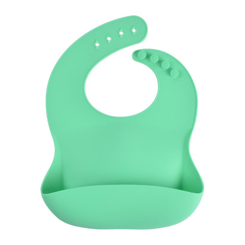 Baby Silicone Adjustable Bib