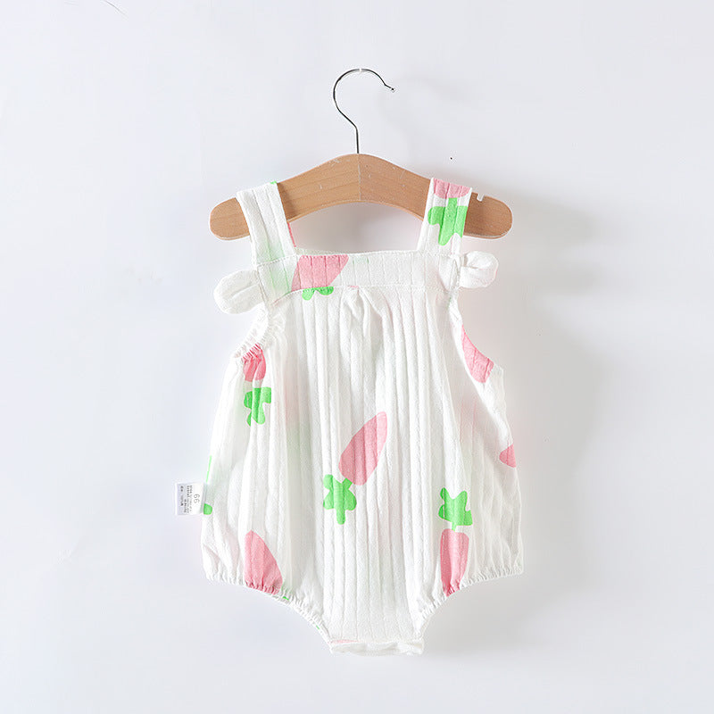 Baby Girl One-piece Dress Newborn Baby Triangle Romper