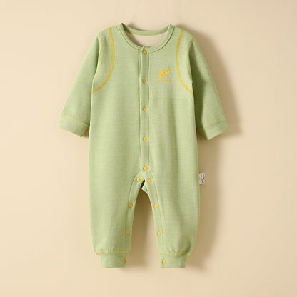 Baby Plus Velvet Warm Clothing Dralon Fever