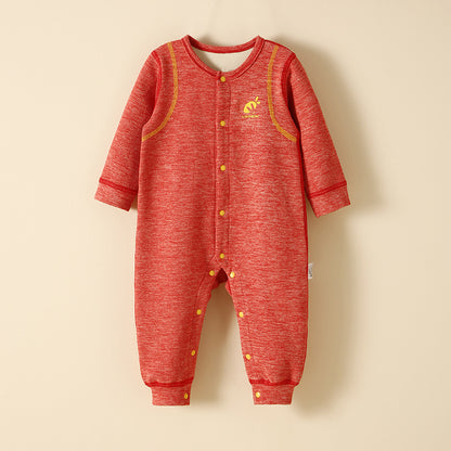 Baby Plus Velvet Warm Clothing Dralon Fever