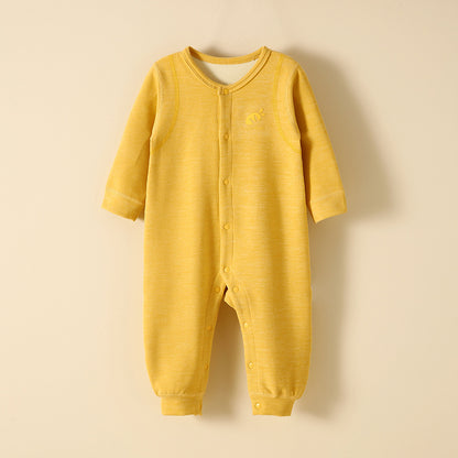 Baby Plus Velvet Warm Clothing Dralon Fever