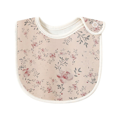 Baby Cotton Printed Bib Floral Nature