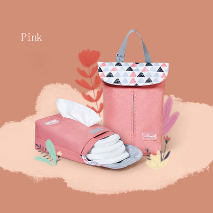 Diaper Storage Bag, Multifunctional Baby Diaper Bag