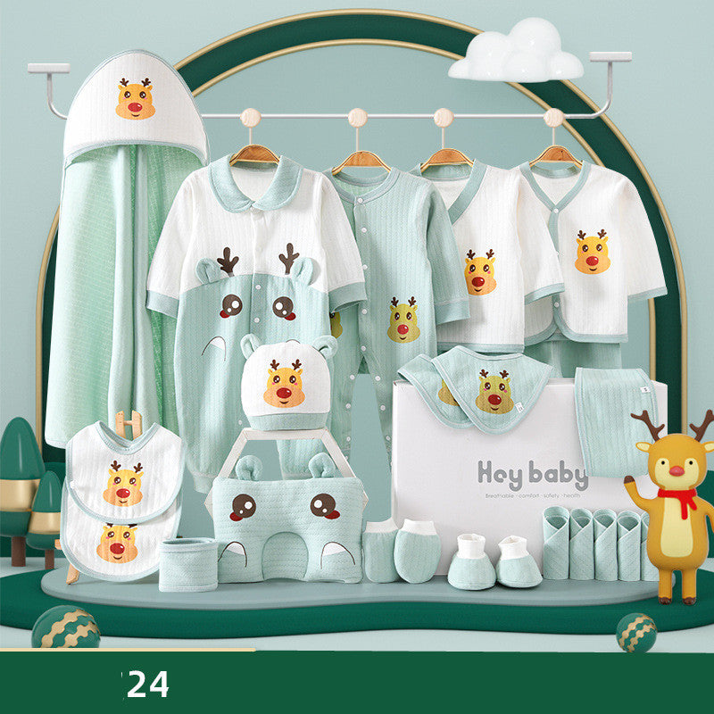 Pure Cotton Baby Clothes Set Gift Box