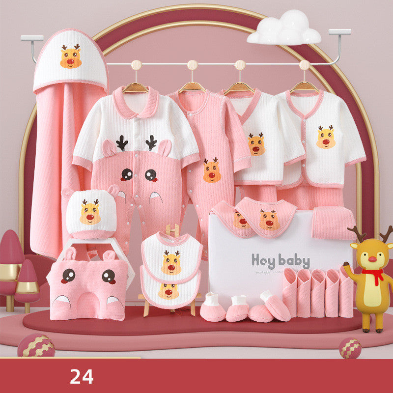 Pure Cotton Baby Clothes Set Gift Box