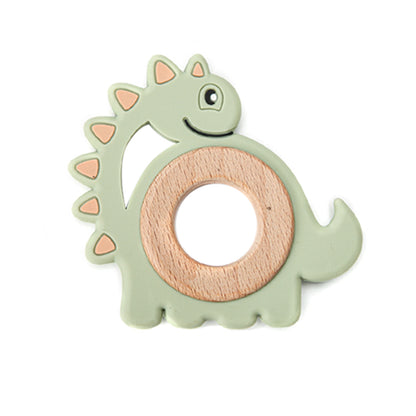 Cartoon Animal Dinosaur Baby Tooth Ring