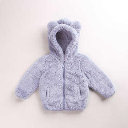 Fleece Jacket for Baby and Toddler Girls and Boys Autumn Coat Outerwear