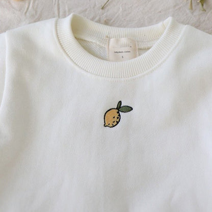 Cute Baby Pear Bag Clothes Fashion Long-sleeved Romper Clothes