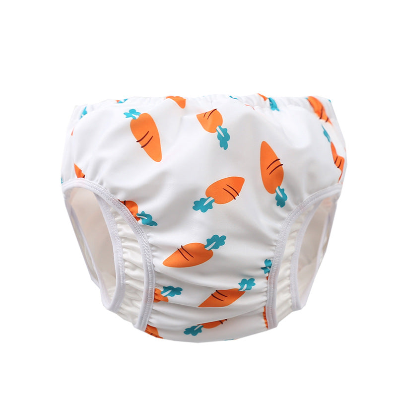 Washable, Waterproof, Leak-proof, 0-3 Years Old Baby Swimming Trunks