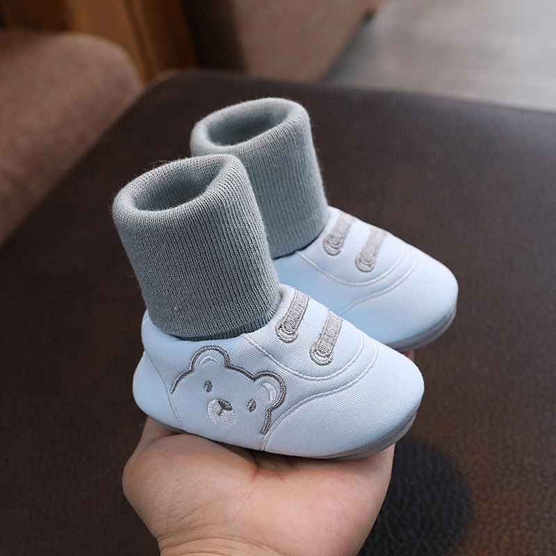 Baby Cloth Shoes Simple Baby Indoor Non-slip Toddler Shoes