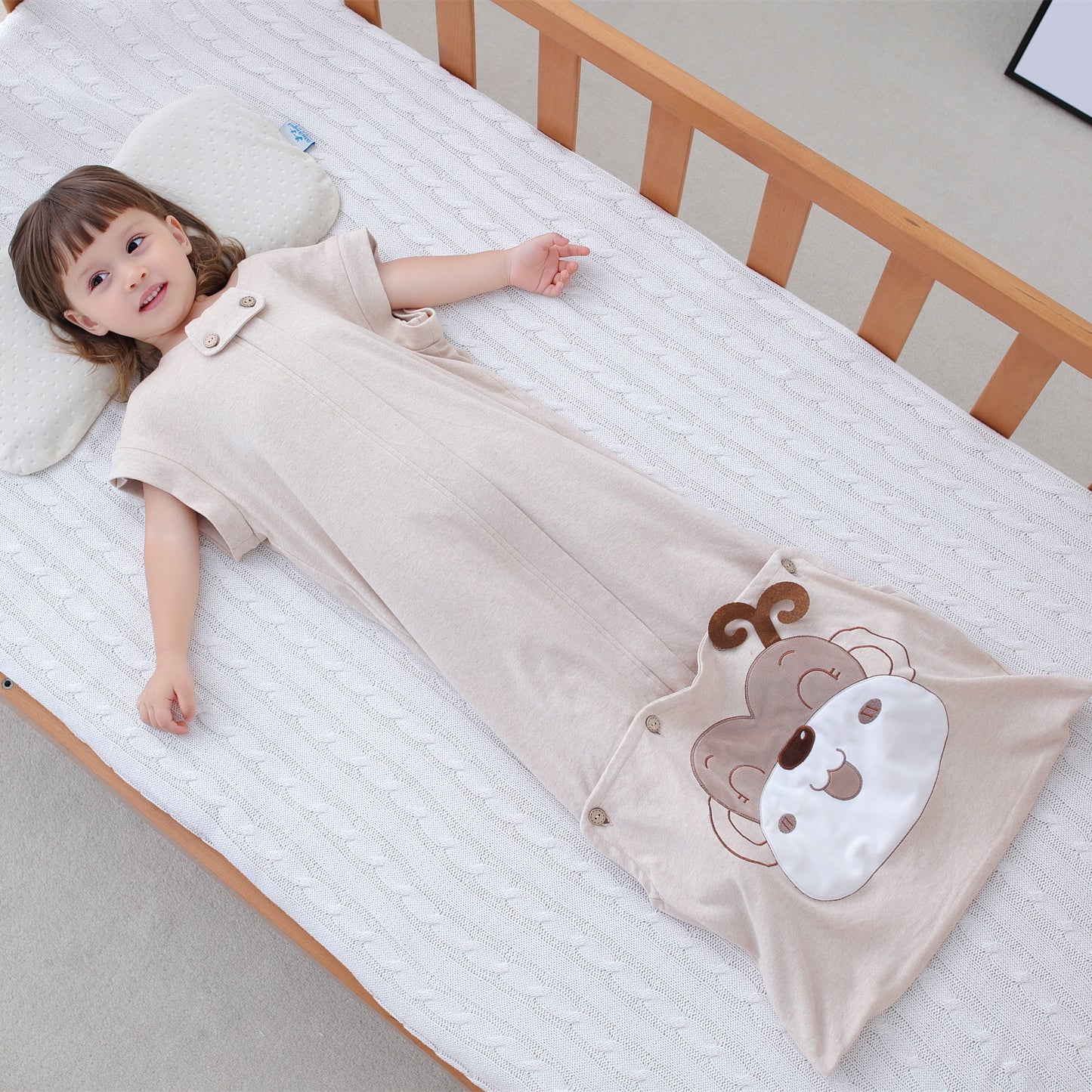 Baby Sleeping Bag Autumn And Winter Pure Cotton Quilt