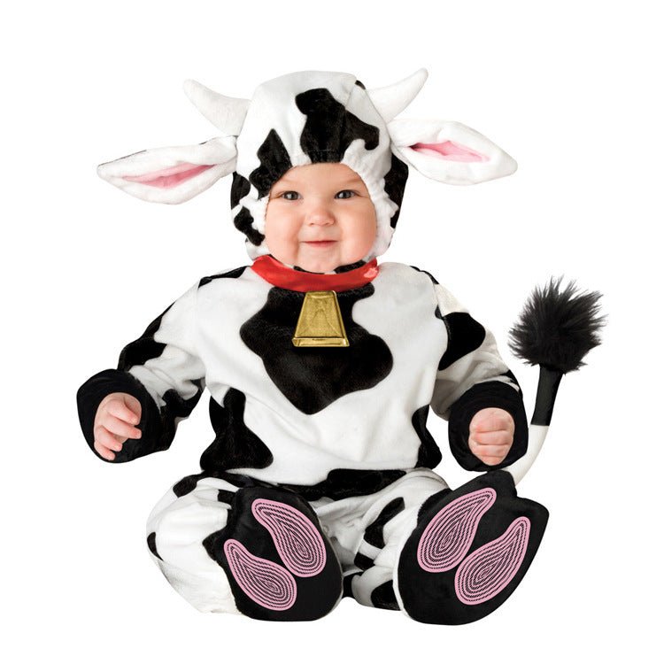 Halloween And Christmas Baby Animal Shape Jumpsuit