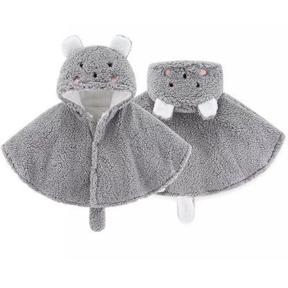 Cartoon Super Cute Boys And Girls Capes Baby Children's Shawl Coat