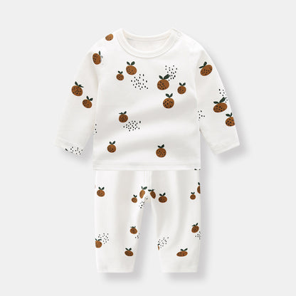 Newborn Split Clothes Pure Cotton Baby Pajamas