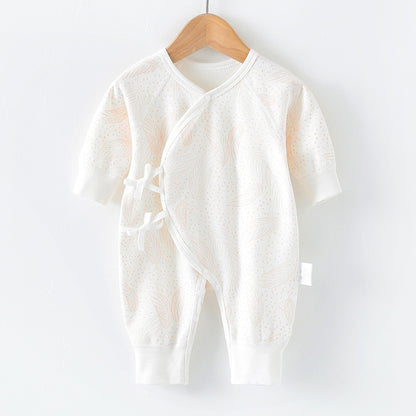 Baby Cotton Romper Long Sleeve Bodysuit Spring Autumn Boy Girl Newborn Pajamas