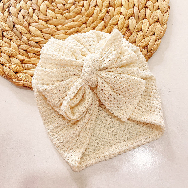 Soft Waffle Baby Hat For Children