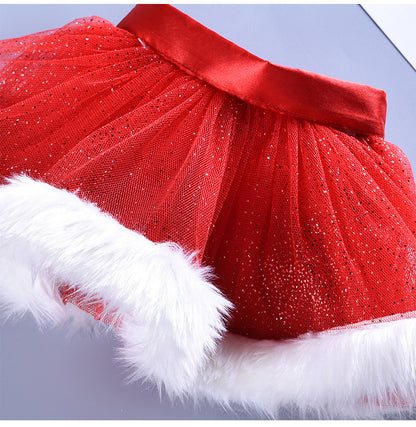 Scarlet Halloween Party Tutu Baby Headband