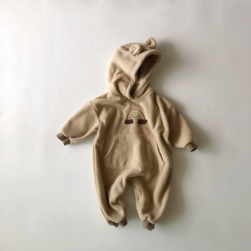 Children's One-piece Baby Hooded Sweater