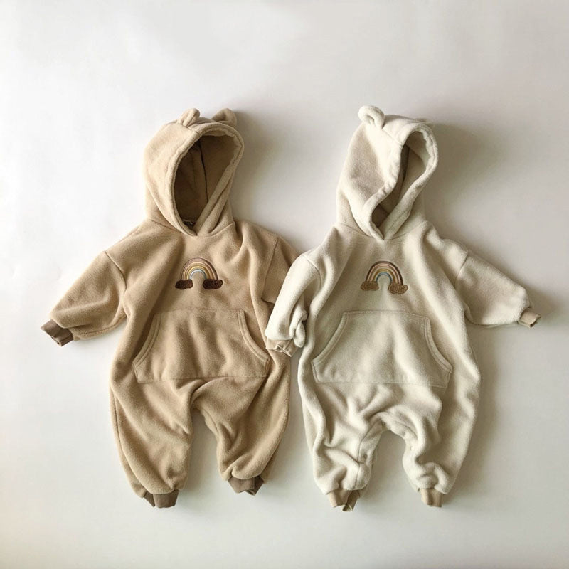 Children's One-piece Baby Hooded Sweater