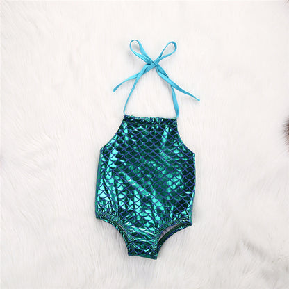 Hot Selling Mermaid One Piece Swimsuit Baby Girl Bikini New