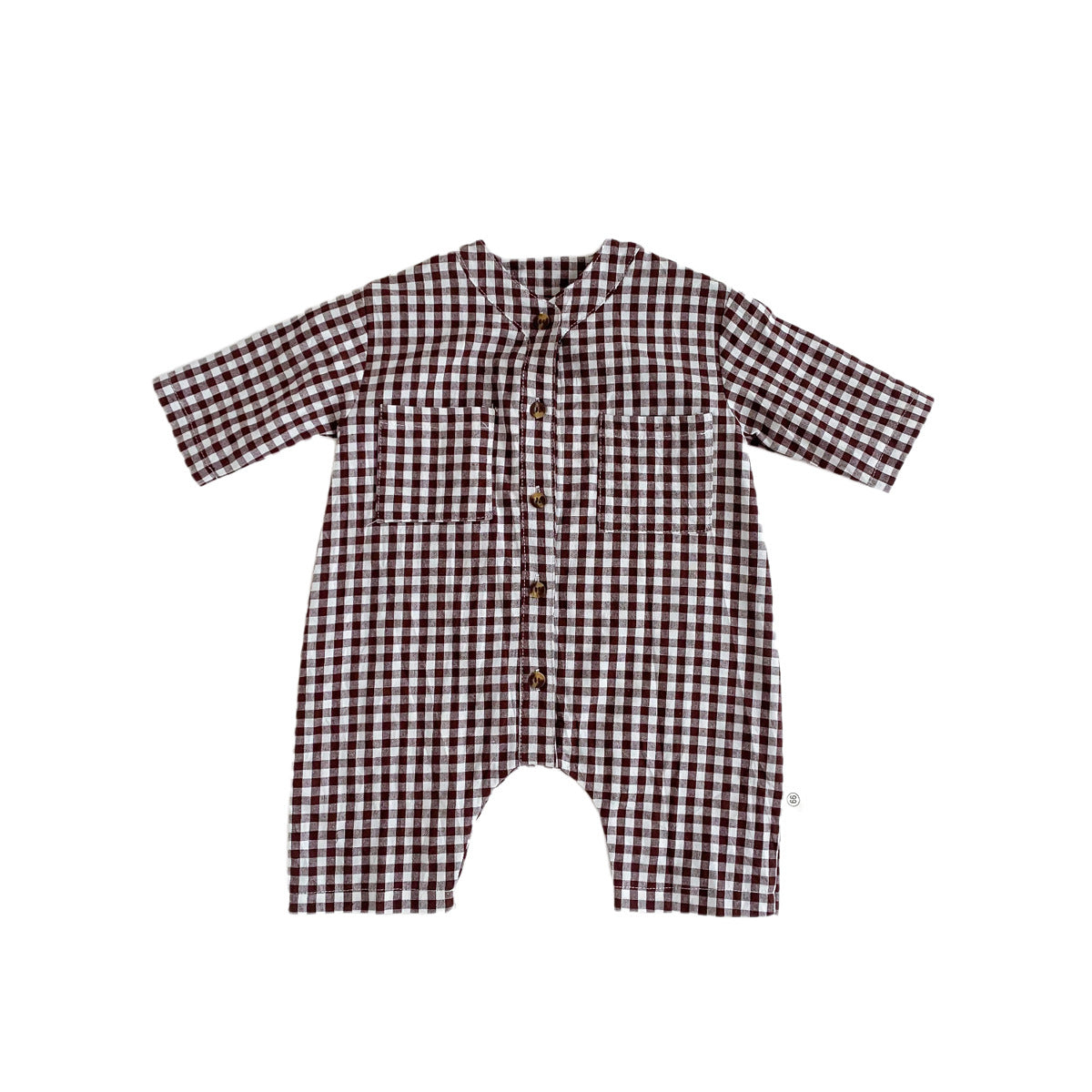 Baby Jumpsuit Spring Autumn Baby Boy Newborn Long Sleeve Baby Girl Clothes Toddler Plaid Cardigan Clothing