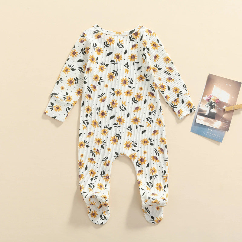 Baby Onesie Newborn Clothes Small Floral Rompers