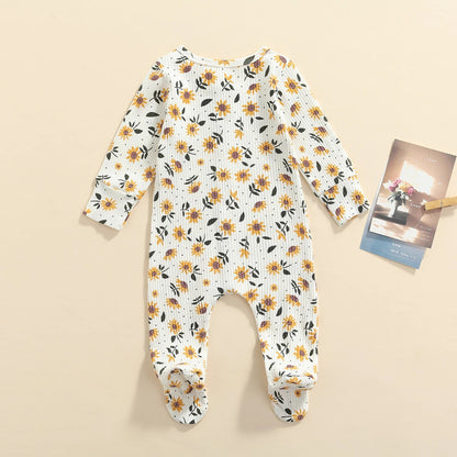 Baby Onesie Newborn Clothes Small Floral Rompers