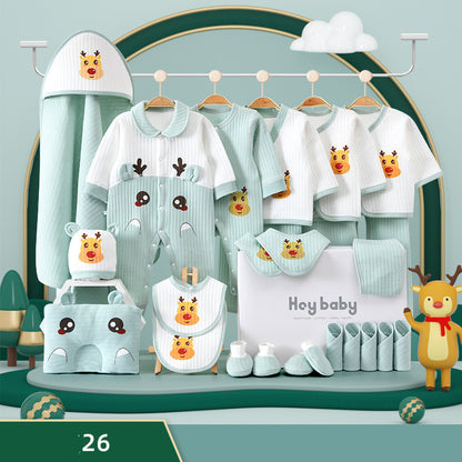 Pure Cotton Baby Clothes Set Gift Box