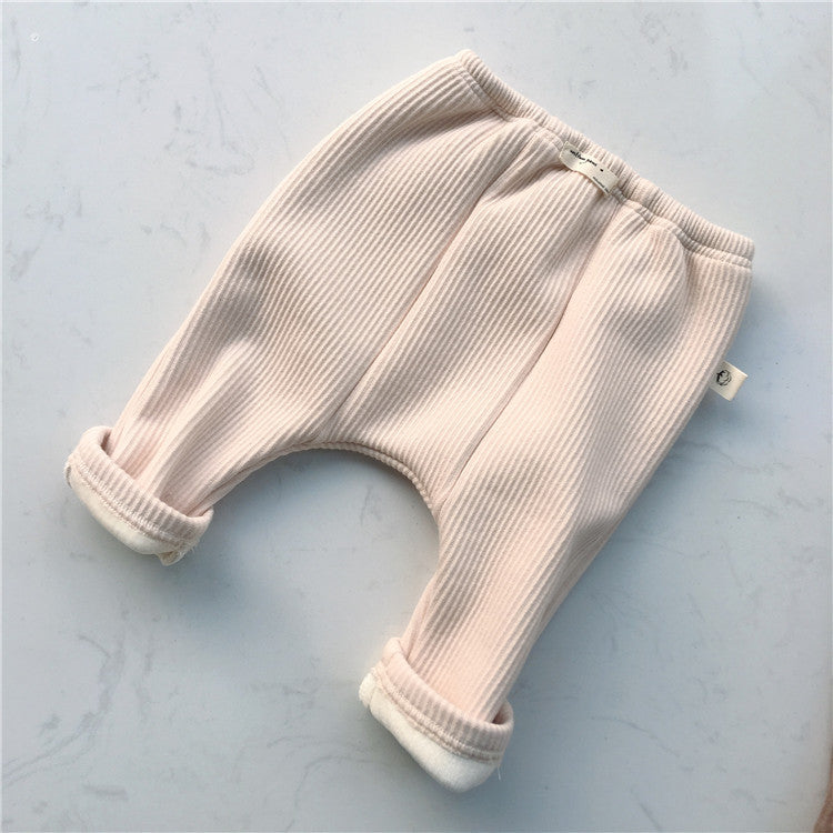 Baby Casual Cotton Pants Autumn Winter Boy Girl Trousers