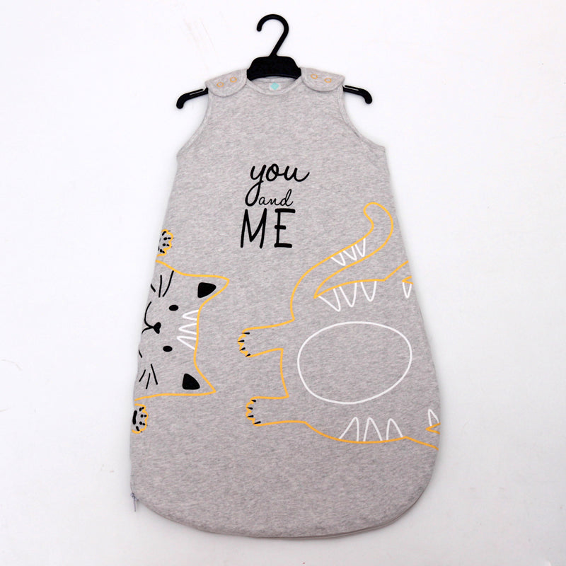 Pure Thin Cotton Newborn Baby Sleeping Bag Autumn And Winter