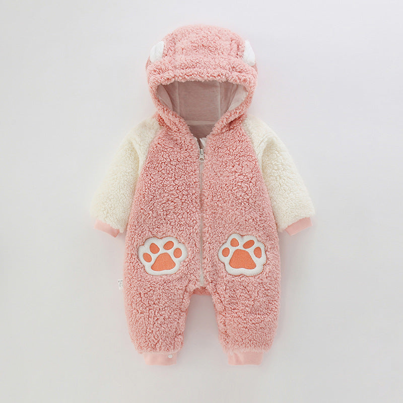 New Hot Sell Baby Jumpsuit Cashmere Romper