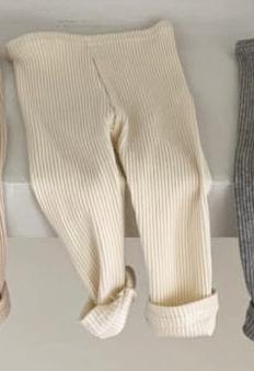0-3Y Baby Cotton Stretch Leggings Autumn Winter Boy Girl Pants