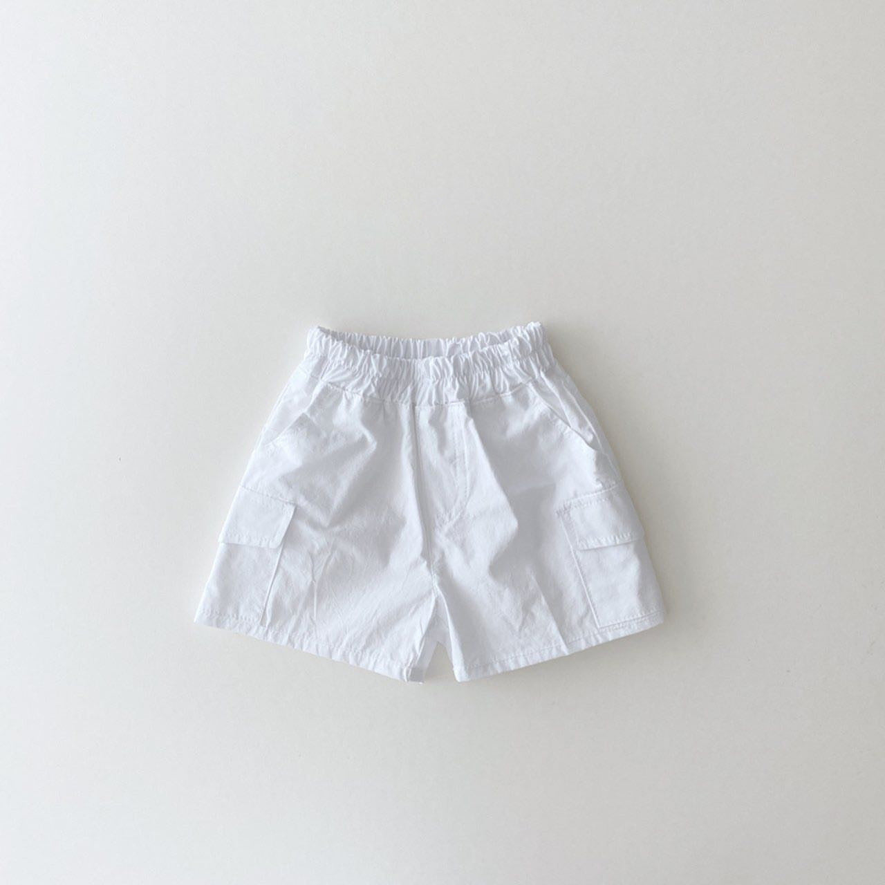 Baby Solid Color Shorts Pure Cotton