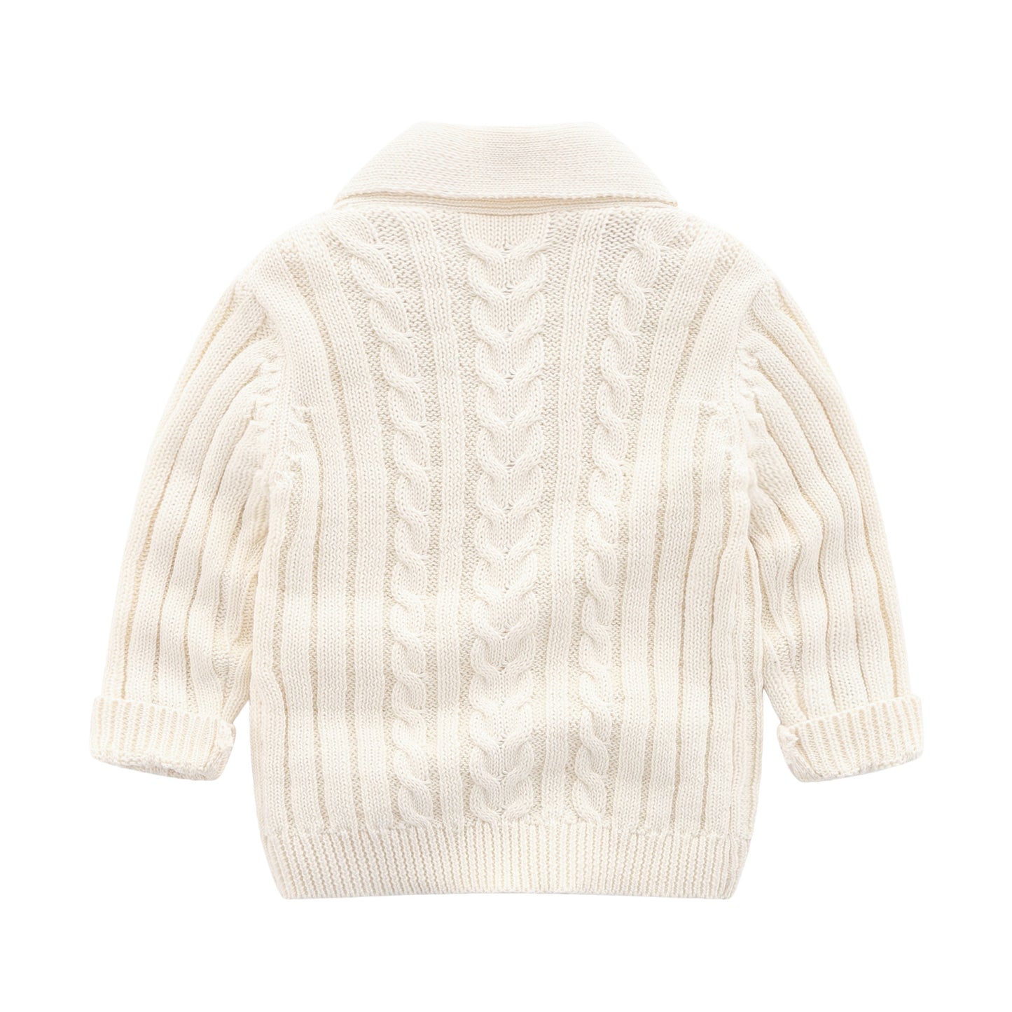Baby and Toddler Stylish Knitted Cardigan Sweater for Autumn and Winter
