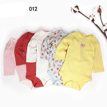 5-piece Set Baby Long-sleeved Bodysuit