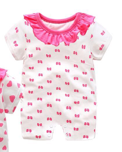 Baby One-piece Short-sleeved Romper Cotton Baby Bag